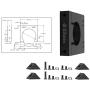 Spindle Motor Holder, CNC Motor Bracket 52/65/71mm Aluminum Shaft Spindle Motor Mount Kit for CNC Router Engraving Machine (52mm)