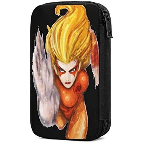 Hxuedan Thundercats Cheetara The Data Cable Storage Bag is A Portable and Independent Design SuitableVFor Travelers to Place The Data Cable, Earphone and Electronic Product Data Cable Storage Bag