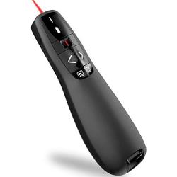 Wireless Presenter Remote, ESYWEN RF 2.4GHz USB Presentation Remote Control PowerPoint Presentation Clicker for Keynote/PPT/Mac/PC…