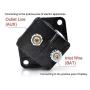 100A Waterproof Marine Thermal Circuit Breaker with Manual Reset, 12V- 48VDC