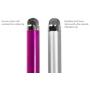 BoxWave EverTouch Capacitive iPad Stylus - (Newest Technology) Touchscreen iPad Air Stylus with Ultra Durable FiberMesh Fabric Tip for Ultra Responsiveness, Smoother Glide, and Increased Accuracy for the iPad Air, iPad mini, iPad 3, iPad 2, iPhone 5s (Lun