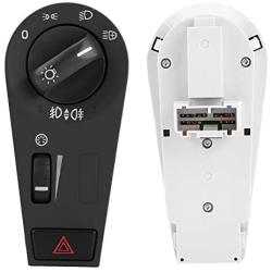 Qiilu Headlight Switch Head Lamp Switch Headlight Fog Lights Switch for 20942844 Truck FH12 FM VNL