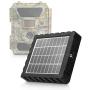 CREATIVE XP Trail Camera Solar Panel Kit - Waterproof 9-12V Solar Charger with 2400 mAh Rechargeable Lithium Battery - Outdoor Power System for All Hunting Cameras