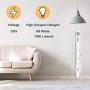 5 Pack Halogen R7S 78mm T3 100W Dimmable 1050lm J-Type 120V R7S Base Warm White 2700K Double Ended Halogen Light Bulbs for Work, Security, Landscape Lights, Floor Lamps