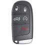 Beefunny 433MHz ID46 Chip M3N-40821302 Replacement 4+1 5 Button Smart Remote Key Fob for Chrysler 300 2011-2018 (1)