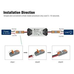 eMylo WiFi Relay Switch Wireless Light Remote Control Module For Smart Home Automation Compatible with Alexa DIY 6 Packs