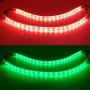 PC RGB LED Strip Light, White Silicone Housing Magnetic PC Case Lighting, 2PCS Strips 42LEDs for 12V 4-Pin RGB LED Header, for ASUS Aura RGB, MSI Mystic Light, ASROCK Aura RGB, Gigabyte RGB Funsion