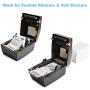 MFLABEL Label Printer, 4x6 Thermal Printer, Commercial Direct Thermal High Speed USB Port Label Maker Machine, Etsy, Ebay, Amazon Barcode Express Label Printing