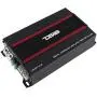 DS18 CANDY-XXL1B Amplifier in Black - Class D, Monoblock, 3000 Watts Max, Digital, 1/2/4 Ohm, with Remote Subwoofer Level Controller - Compact Mini Amplifier for Speakers in Car Audio System