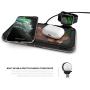 ZENS Liberty 16 Coil Dual Wireless Charging Pad with Glass Surface - 2x15W Output - Supports Apple and Samsung Fast Charge - Works with All Phones with Wireless Charging