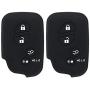 2Pcs XUHANG Sillicone key fob Skin key Cover Keyless Entry Remote Case Protector Shell for Lexus GS430 GS300 IS350 IS250 LS460 GS450h GS350 ES350 LS600h LX570 RX450h RX350 HS250h black 2Pcs XUHANG Sillicone key fob Skin key Cover Keyless Entry Remote Case Protector Shell for Lexus GS430 GS300 IS350 IS250 LS460 GS450h GS350 ES350 LS600h LX570 RX450h RX350 HS250h black