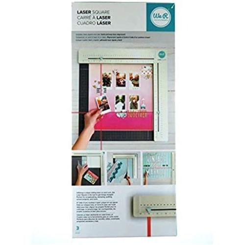 We R Memory Keepers 0633356628378 Trimmer & Mat-Laser Square and Mat