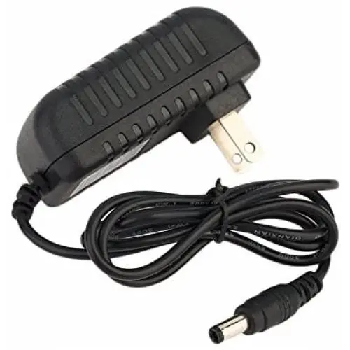 DC 12V 2A (24W) Power Supply with 5.5MM x 2.1MM Plug with 3 Foot Cable