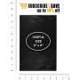 Poly mailers 6x9 Poly Bags 6 x 9. Mailers 3.2 mil. Pack of 50 Black Bags by Amiff. Black Poly envelopes. Self Sealing Mailer. Packaging & Shipping envelopes.