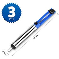 Teenitor Solder Sucker Desoldering Vacuum Pump Solder Removal Tool 3pcs/Pack