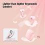 Wireless Earbuds, Bluetooth 5.0 Earbuds Hi-Fi Stereo Headphones 30H Playtime True Wireless Earbuds IPX6 Waterproof Earphones in-Ear Headphones with Mic and USB C for Working/Travel/Gym (D,Pink)