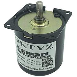 Bringsmart 60ktyz 110V 1rpm Ac Motor Low Noise Gearbox Electric Motor Barbecue High Torque 110V Synchronous AC Reduction Motor