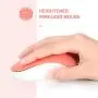 seenda Wireless Mouse, 2.4G Noiseless Mouse with USB Receiver Portable Computer Mice for PC, Laptop and Other Windows Devices - Orange & White