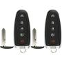 KeylessOption Keyless Entry Car Remote Start Smart Key Fob for Ford Lincoln M3N5WY8609 (Pack of 2)