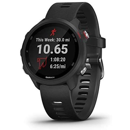 Garmin Forerunner 245 Music, GPS Running Smartwatch with Music and Advanced Dynamics, Black