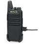 Retevis RT22 2 Way Radios Walkie Talkies,Rechargeable Long Range Two Way Radio,16 CH VOX Small Emergency 2 Pin Earpiece Headset,for School Retail Church Restaurant (Packed in Pairs with 5 Boxes)
