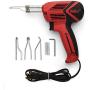 Weller 9400PKS 120V Dual Heat 140/100W Universal Soldering Gun Kit with 6 Second Heat Up Time and LED Lighting