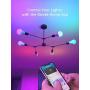 Govee LED Light Bulbs, Dimmable RGBWW Color Changing Bluetooth Light Bulb with App, Music Sync, 9W 60W Equivalent Bulbs, A19, E26, for Home Living Room Bedroom Party 2 Pack (Dont Support WiFi/Alexa)