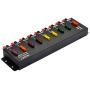 HCDC 1 in 8 Out 40A Connector DC Power Splitter Distributor Source Strip Module