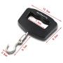 Odowalker Fishing Scale Luggage Weighing Scale Digital Electronic Balance Backlit LCD Display Scales with Hanging Hook,50 Killogram / 110 lb - Big Handle