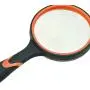 Kare & Kind 8X Handheld Reading Magnifier - 75MM Large Magnifying Lens - Non-Slip Soft Handle - Use for Science, Reading, Insect and Plant Observation - for Kids, Adults, Elderly (Orange)
