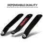 NEIKO 01323A Ultra Low Profile Offset Screwdriver Set, 5Piece | Heavy Duty S2 Steel Construction