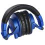 Audio-Technica ATH-M50xBB Limited Edition Professional Studio Monitor Headphones, Blue