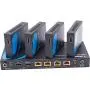 1x4 HDMI Extender Splitter 4K by Orei Multiple Over Single Cable CAT6/7 4K@60Hz 4:4:4 HDCP 2.2 with IR Remote EDID Management - Up to 115 Ft - Loop Out - Low Latency - Full Support (UHD14-EX115-K)
