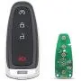 4 Buttons Car Key for Ford Explorer Edge 2011 2012 2013 2014 2015 2016 2017 315MHZ Smart Remote Fob keyless Entry System FCCID:M3N5WY8609