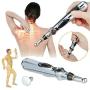 Sloovery Electronic Acupuncture Pen Meridians Laser Acupuncture Machine Magnet Massager