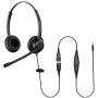 Sinseng Phone Headset for Computer, 3.5mm Telephone Headphones with Noise Canceling Microphone for Call Center Office, Cell Phone Headset Compatible with iPhone Samsung Huawei BlackBerry Smartphones