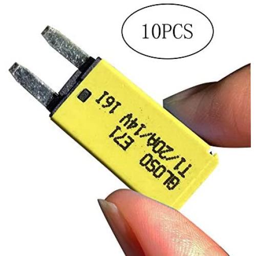 Jamgoer DC 14V 10PCS Auto-Reset 20 Amp ATM Mini Circuit Breaker For Car/Truck/Boat