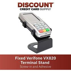 DCCStands Fixed Verifone VX820 Terminal Stand - Screw-in and Adhesive