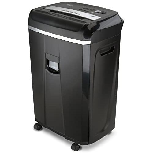 Aurora Anti-Jam 20-Sheet Crosscut CD/Paper and Credit Card Shredder, 7-Gallon pullout Basket, 60 Minutes Continuous Run Time