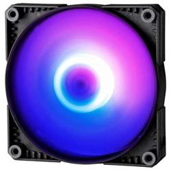 Phanteks SK120 DRGB PWM Fan 3Pack (PH-F120SK_DRGB_PWM_3P) – 3X 120mm Fan, high Airflow Nine-Blade Design, DRGB Lighting, Rubber dampening washers - Black