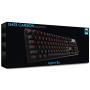 Logitech G413 Backlit Mechanical Gaming Keyboard with USB Passthrough – Carbon