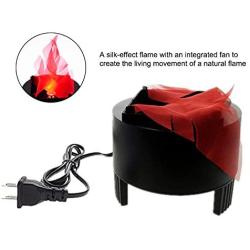 110V Electric Fire Flame Lamp Light LED Simulated Flame Effect Light Torch Light Stage Lamp Prop for Stage Performance, Bar, Night Clubs, Back Yard, Halloween Christmas Party Decoration by Rely2016