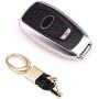 Royalfox(TM) 3 4 Buttons TPU Smart Remote Key Fob case Cover for Subaru Forester Sti 2016 2017/2017 2018 Outback Impreza/2015 2016 XV Crosstrek / 2014-2017 BRZ / 2016 WRX (Silver)