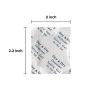 Dry & Dry 2 Gram [100 Packets] Premium Pure Silica Gel Packets Desiccant Dehumidifier Silica Gel Packs - Food Safe Rechargeable Silica Packets Silica Gel Packs