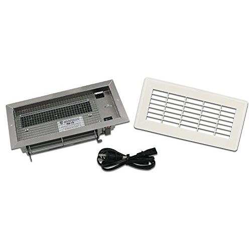 Tjernlund RB12X6W Register Booster Fan, Fits 6'' x 12'' Register, White