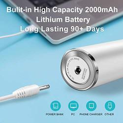 Sonic Toothbrush Rechargeable Electric Toothbrushes for Adults and Kids, Vibrating Electronic Toothbrush with 5 Mode/4 Dupont Brush, Long Last Power On, Smart Timer&Pressure Sensor
