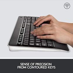 Logitech K800 Wireless Illuminated Keyboard — Backlit Keyboard, Fast-Charging, Dropout-Free 2.4GHz Connection