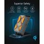 Anker Wireless Charger, PowerWave Stand, Qi-Certified for iPhone SE, 11, 11 Pro, 11 Pro Max, XR, Xs Max, XS, X, 8, 8 Plus, 10W Fast-Charging Galaxy S20 S10 S9 S8, Note 10 Note 9 (No AC Adapter)