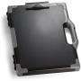 Officemate OIC Carry All Clipboard Storage Box, Letter/Legal Size, Black and Gray (83324)