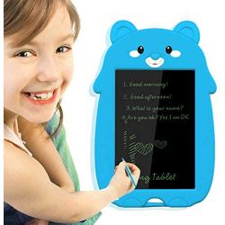 mom&myaboys 8.5” Eletronic Drawing Pads for ChildrenToys for 3-12 Years Boys, LCD Doodle with One Key Clean,Lightweight,Easy to Carry,Easy to Use,Best Birthday Gifts for Kids Christmas Box,(BlueD)